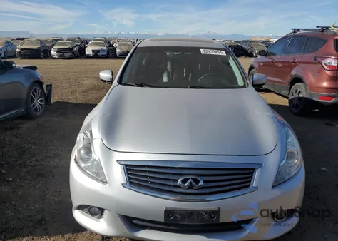 2010 Infiniti G37 из США, поврежденный, VIN JN1CV6AR3AM253065